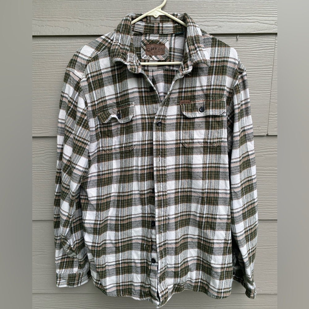 Men’s Orvis Flannel Shirt Jacket